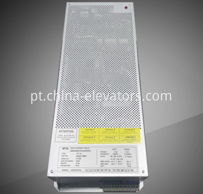 OTIS Elevator OVF20 Semiconductor Converter GCA21150D1